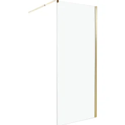 Paroi De Douche| Parois de douche AHAUS 80 x 190 cm Doré
