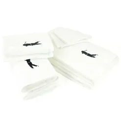 Serviette De Bain|Linnea Parure de bain 8 pièces coton 550g/m2 PURE GOLF Blanc