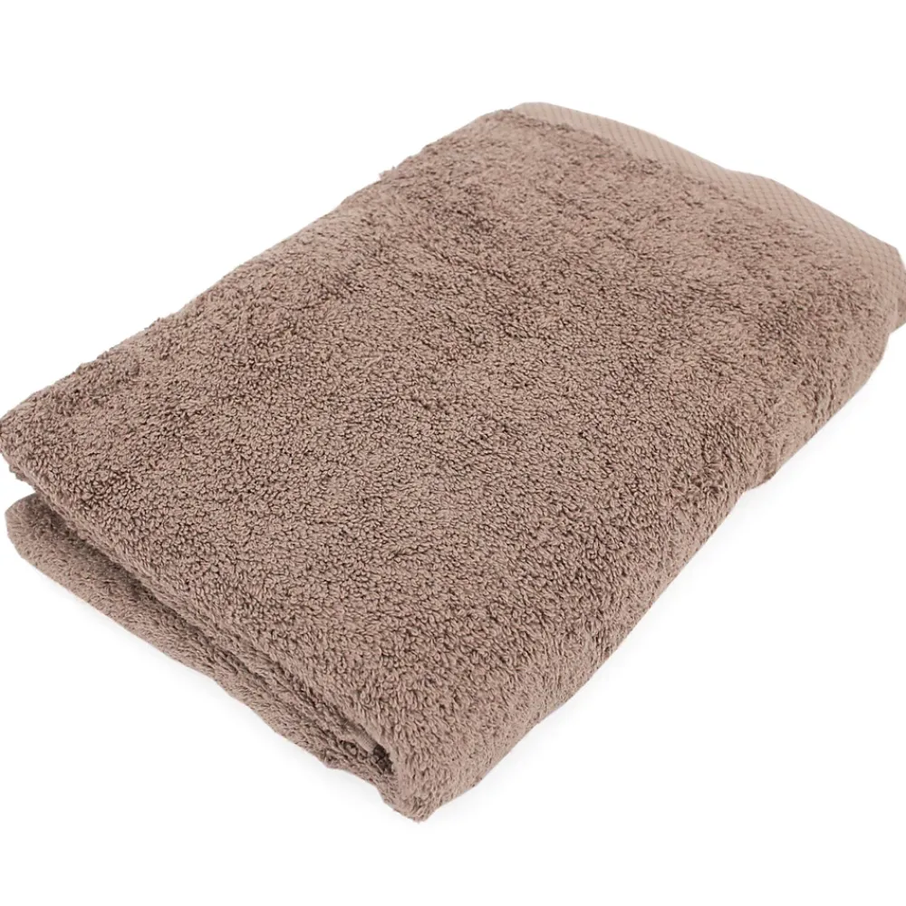 Serviette De Bain|Linnea Parure de bain 6 pièces PURE Taupe 550g/m2