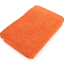 Linnea Parure de bain 6 pièces PURE Orange Butane 550g/m2