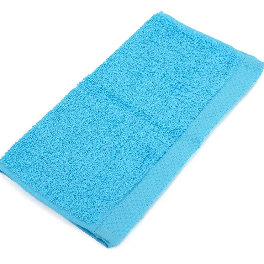Serviette De Bain|Linnea Parure de bain 6 pièces PURE Bleu Océan 550g/m2