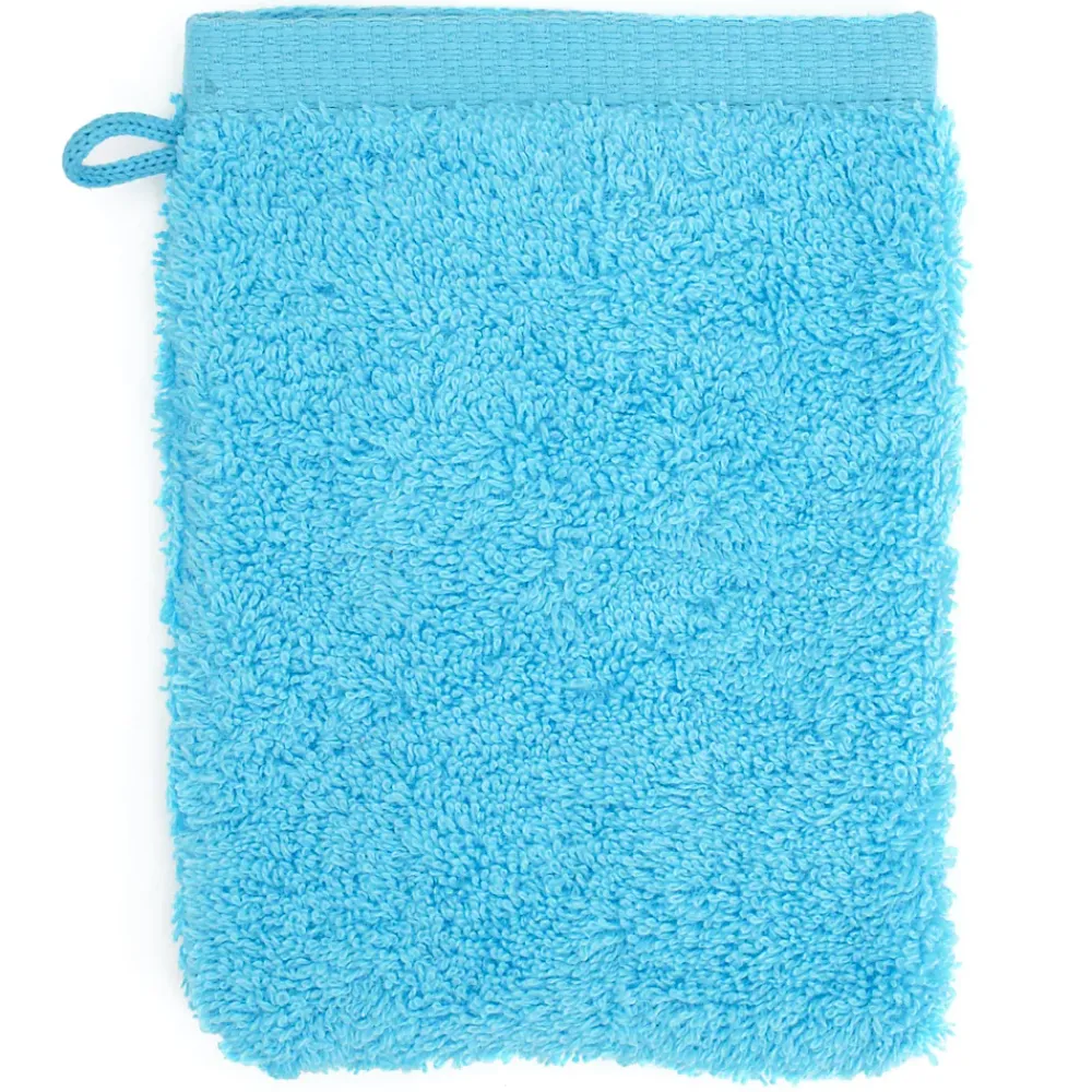 Serviette De Bain|Linnea Parure de bain 6 pièces PURE Bleu Océan 550g/m2