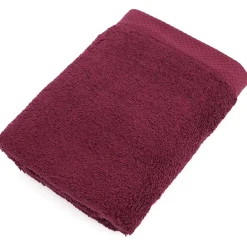 Linnea Parure de bain 6 pièces PURE Bordeaux 550g/m2
