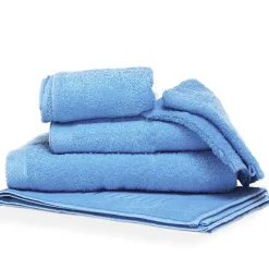 Linnea Parure de bain 6 pièces PURE Bleu Ciel 550g/m2