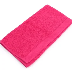 Linnea Parure de bain 6 pièces PURE Fuchsia 550g/m2