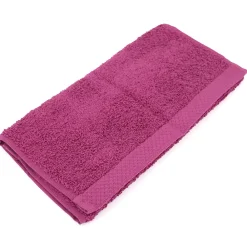 Linnea Parure de bain 6 pièces PURE Prune 550g/m2
