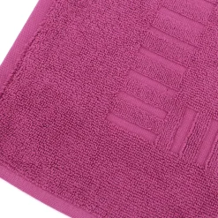 Linnea Parure de bain 6 pièces PURE Prune 550g/m2
