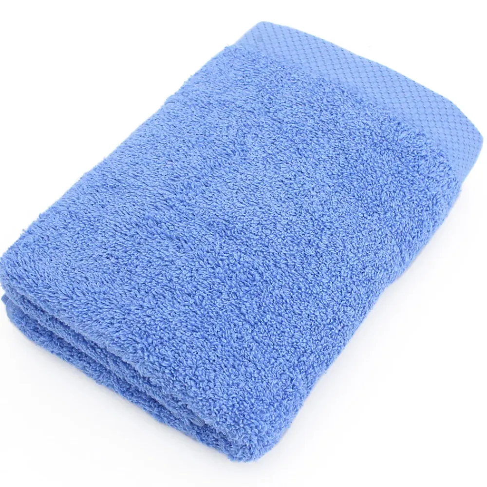 Linnea Parure de bain 6 pièces PURE Bleu Mer 550g/m2