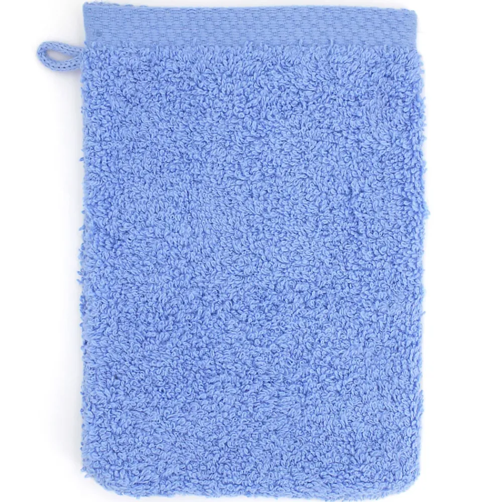 Linnea Parure de bain 6 pièces PURE Bleu Mer 550g/m2