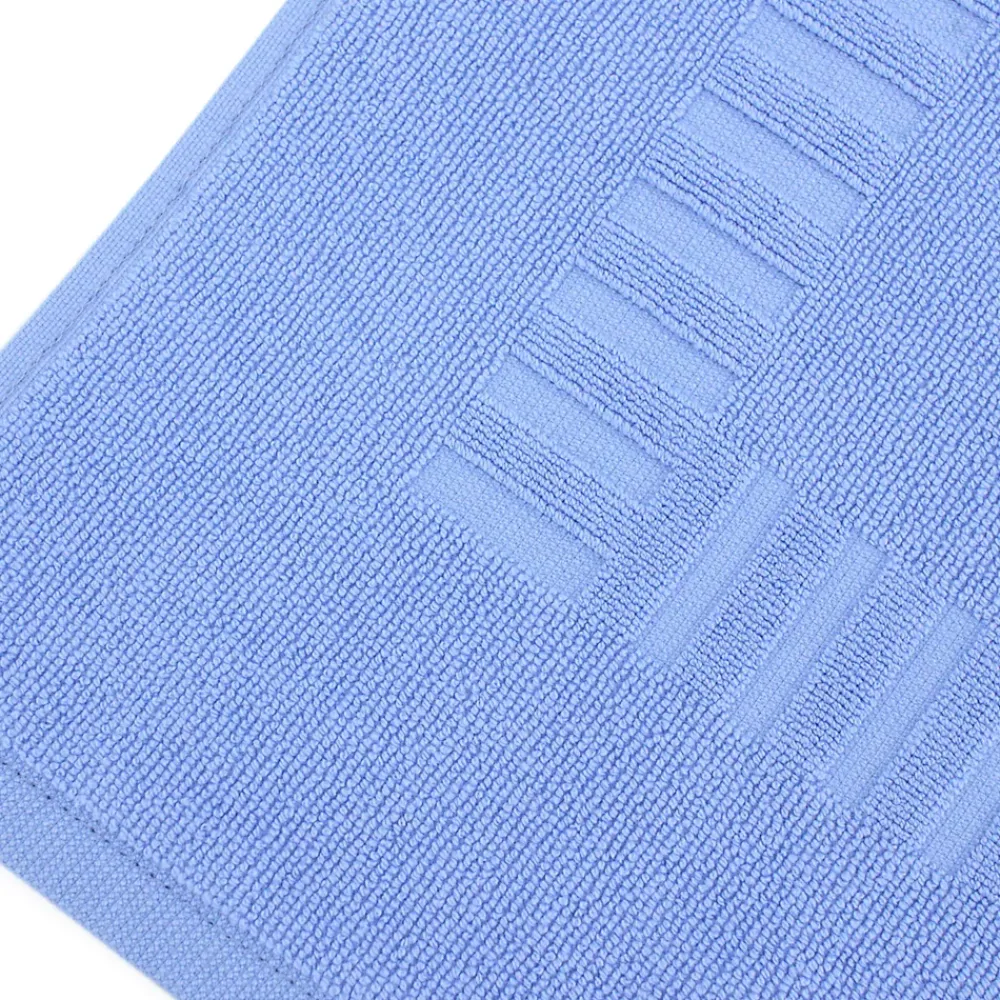 Linnea Parure de bain 6 pièces PURE Bleu Mer 550g/m2