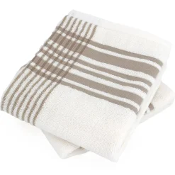 Linnea Parure de bain 6 pièces RIBBON beige