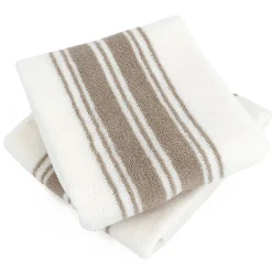 Serviette De Bain|Linnea Parure de bain 6 pièces RIBBON II beige
