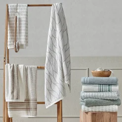 Serviette De Bain|Linnea Parure de bain 6 pièces RIBBON II beige