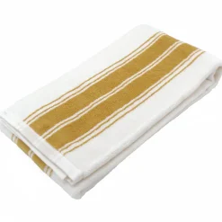 Serviette De Bain|Linnea Parure de bain 6 pièces RIBBON II jaune