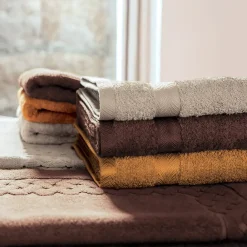 Serviette De Bain|Linnea Parure de bain 5 pièces ROYAL CRESENT taupe 650g/m2