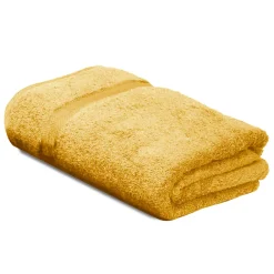 Serviette De Bain|Linnea Parure de bain 7 pièces ROYAL CRESENT Jaune Quartz 650g/m2
