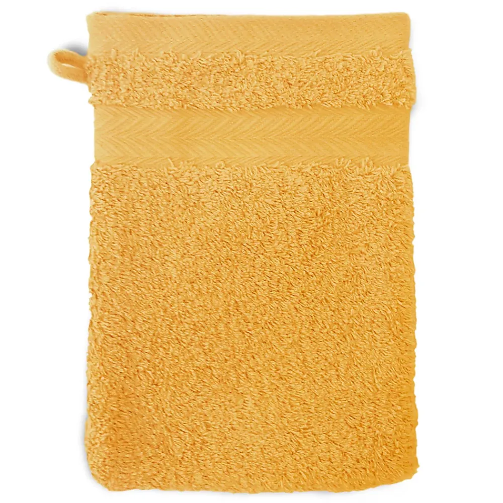Serviette De Bain|Linnea Parure de bain 7 pièces ROYAL CRESENT Jaune Quartz 650g/m2