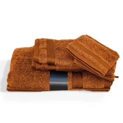 Linnea Parure de bain 5 pièces ROYAL CRESENT Jaune Topaze 650g/m2
