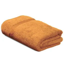 Linnea Parure de bain 5 pièces ROYAL CRESENT Miel 650g/m2