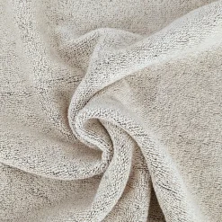 Linnea Parure de bain absorbante coton ZEBRA bordure beige 7 pièces