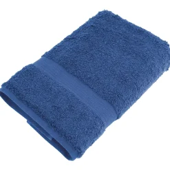 Serviette De Bain|Linnea Parure de bain LUXOR 5 pièces bleu
