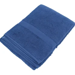Serviette De Bain|Linnea Parure de bain LUXOR 5 pièces bleu