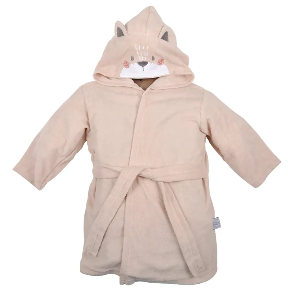 Serviette De Toilette|Eden Peignoir à Capuche 18 24 Mois Petit Renard