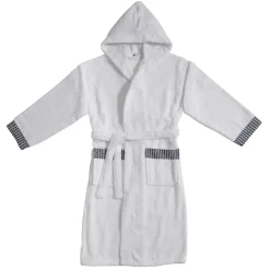 Guy Levasseur Peignoir adulte à capuche en coton éponge M