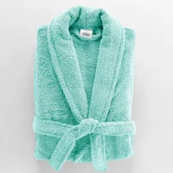 Eden Peignoir Col Chale Tendresse vert celadon