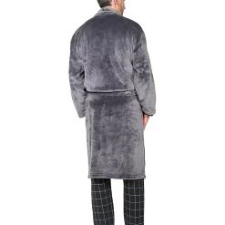 Sensei Maison Peignoir polaire mixte chaud & doux Silver Grey S KOMO