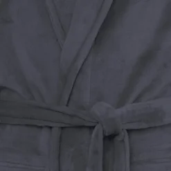 Sensei Maison Peignoir polaire mixte chaud & doux Silver Grey S KOMO