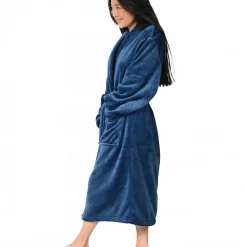 Sensei Maison Peignoir polaire mixte chaud & doux Denim M KOMO