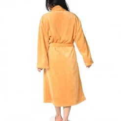 Sensei Maison Peignoir polaire mixte chaud & doux Caramel L KOMO