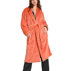 Sensei Maison Peignoir polaire mixte chaud & doux Corail M KOMO
