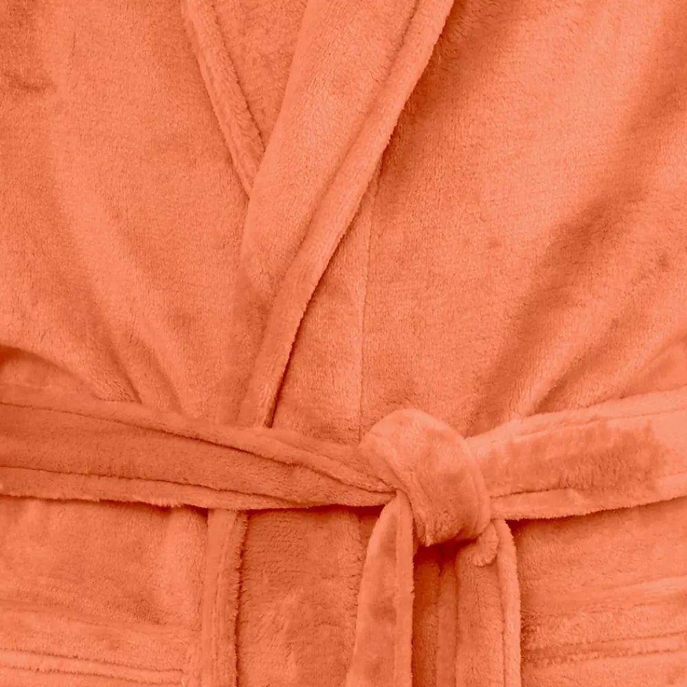 Sensei Maison Peignoir polaire mixte chaud & doux Corail M KOMO
