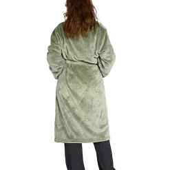 Sensei Maison Peignoir polaire mixte chaud & doux Sauge L KOMO