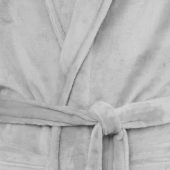Sensei Maison Peignoir polaire mixte chaud & doux Gris Cendré L KOMO