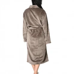 Sensei Maison Peignoir polaire mixte chaud & doux Noisette XL KOMO