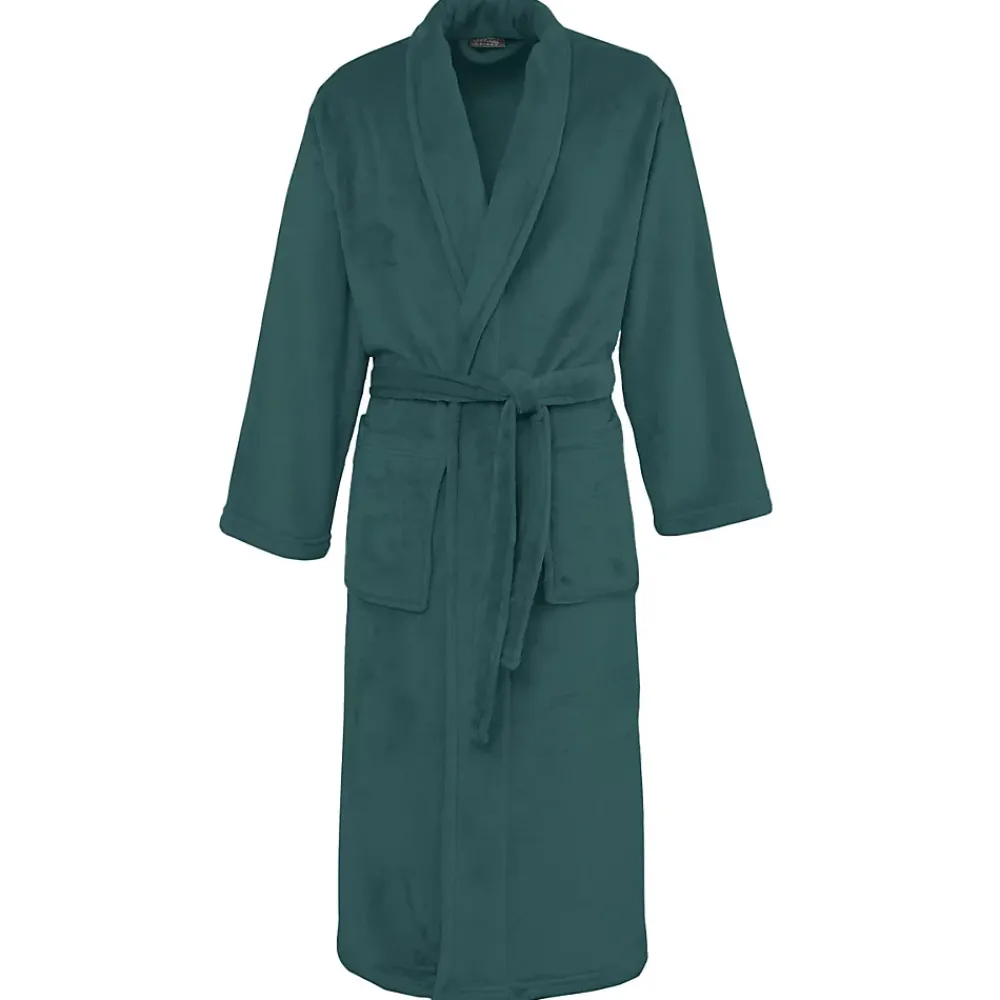 Peignoir De Bain|Sensei Maison Peignoir polaire mixte chaud & doux Petrol S KOMO