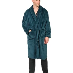 Peignoir De Bain|Sensei Maison Peignoir polaire mixte chaud & doux Petrol S KOMO