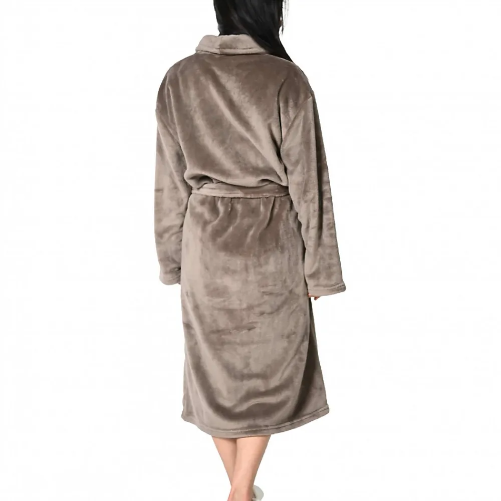 Sensei Maison Peignoir polaire mixte chaud & doux Noisette S KOMO