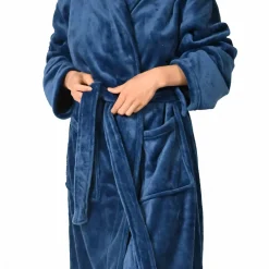 Sensei Maison Peignoir polaire mixte chaud & doux Denim XL KOMO