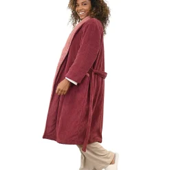 Sensei Maison Peignoir polaire mixte côtelé ultra chaud Terre Brulée 5 - XXL NOTTING HILL