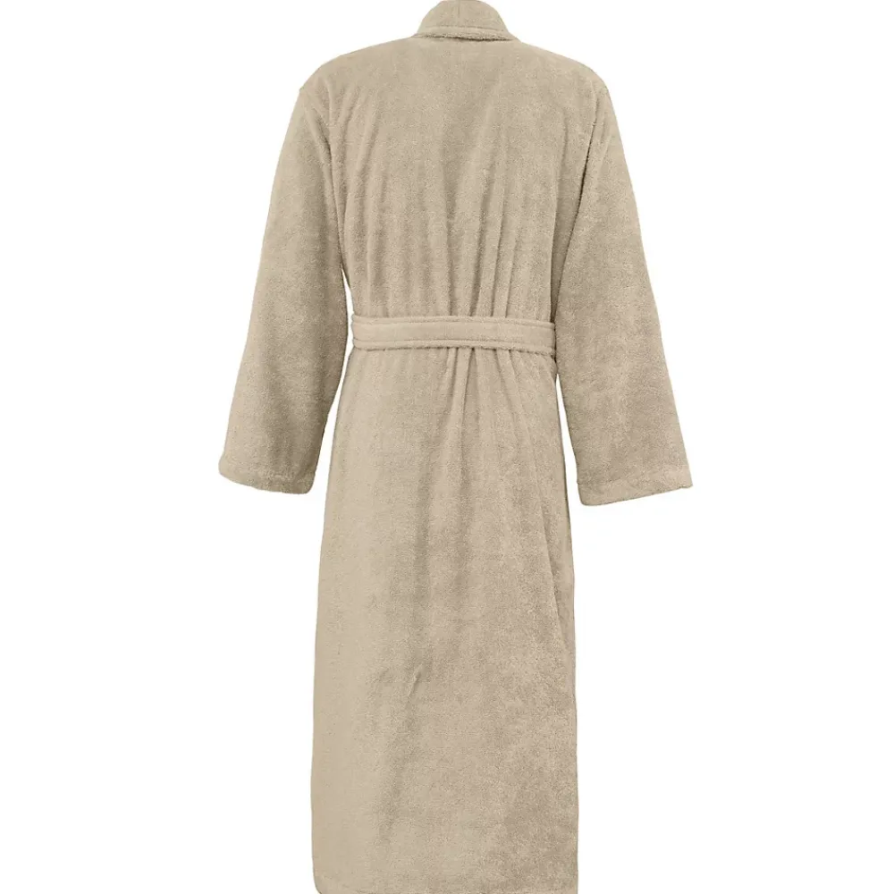Sensei Maison Peignoir éponge homme-femme col châle 400 g/m² Sable M STUDIO