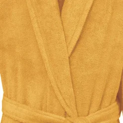 Peignoir De Bain|Sensei Maison Peignoir éponge homme-femme col châle 400 g/m² Caramel M STUDIO