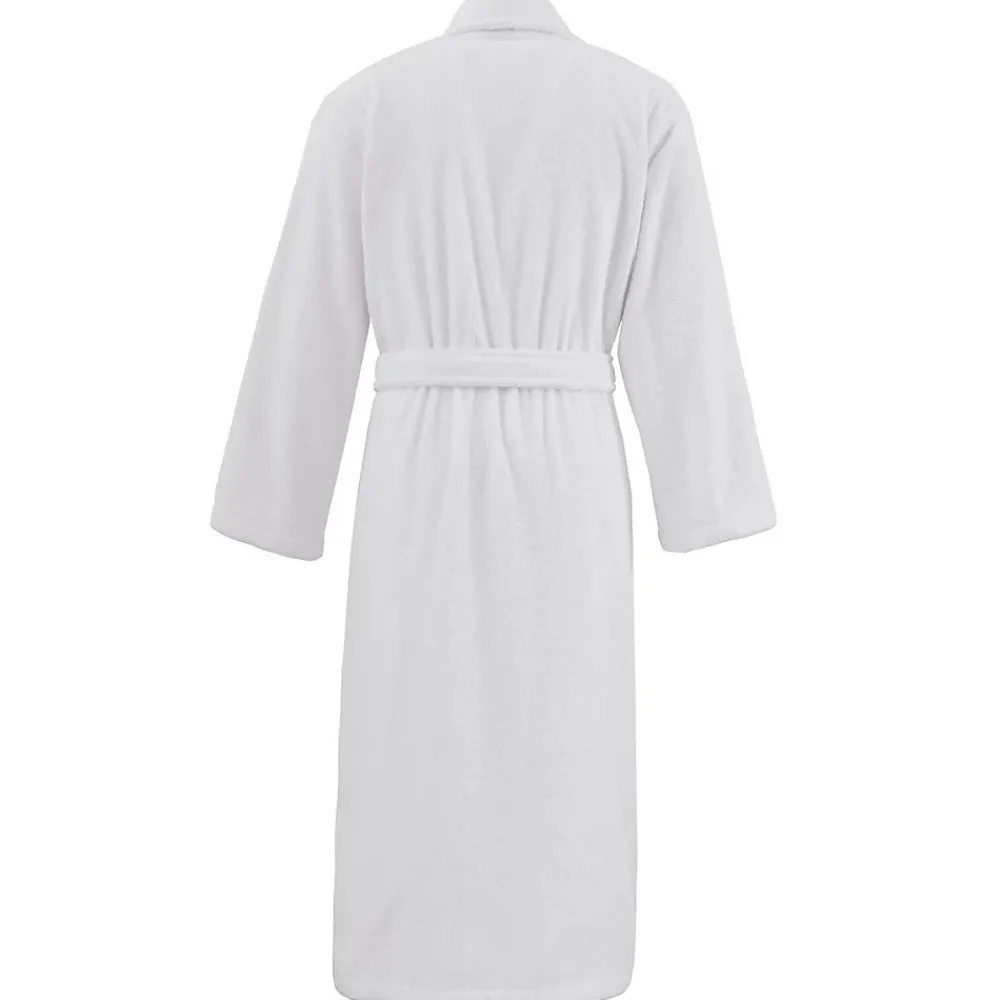 Sensei Maison Peignoir éponge homme-femme col châle 400 g/m² Blanc L STUDIO
