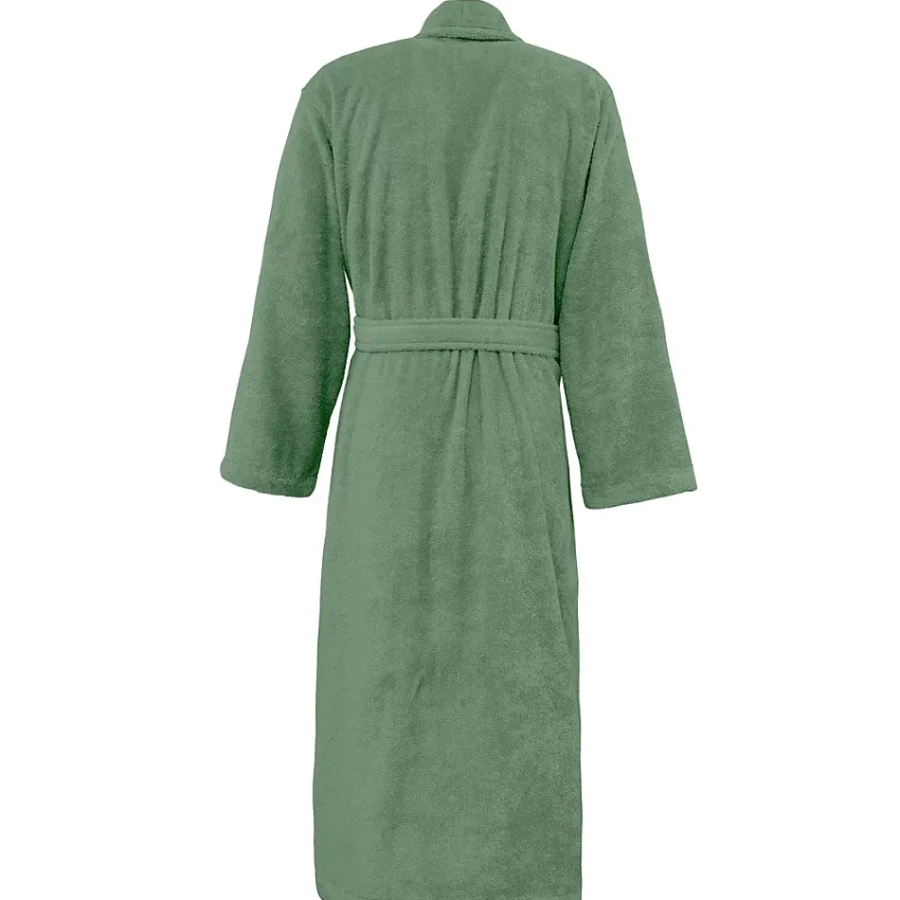 Peignoir De Bain|Sensei Maison Peignoir éponge homme-femme col châle 400 g/m² Lichen L STUDIO