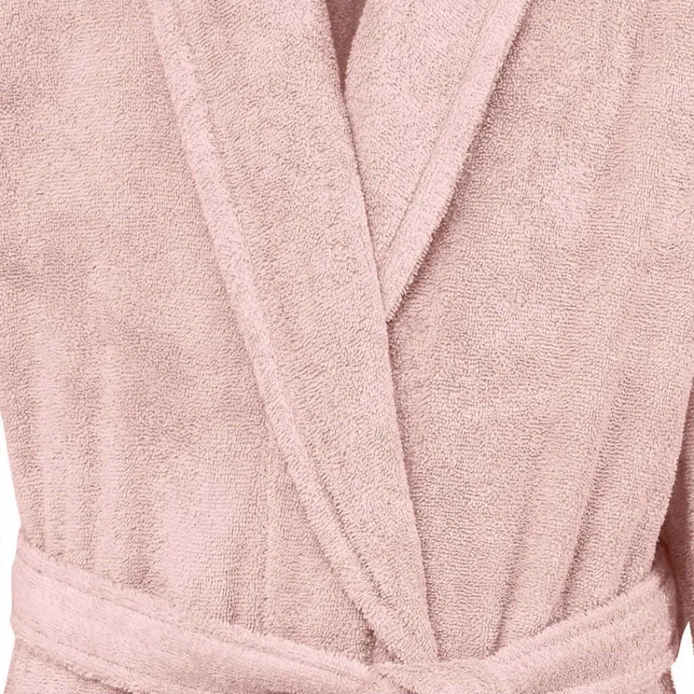 Peignoir De Bain|Sensei Maison Peignoir éponge homme-femme col châle 400 g/m² Poudre XL STUDIO