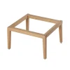 Colonne De Salle De Bains|GoodHome Pieds en chêne pour colonne de salle de bains Avela 40 cm