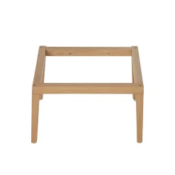 Colonne De Salle De Bains|GoodHome Pieds en chêne pour colonne de salle de bains Avela 40 cm